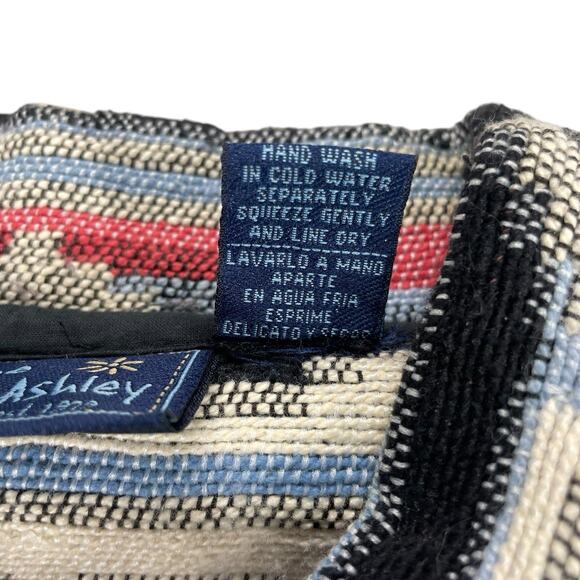 VTG Jane Ashley Tapestry Jacket Blazer Womens Sz M Southwestern Aztec Tribal Y2K - Picture 6 of 14